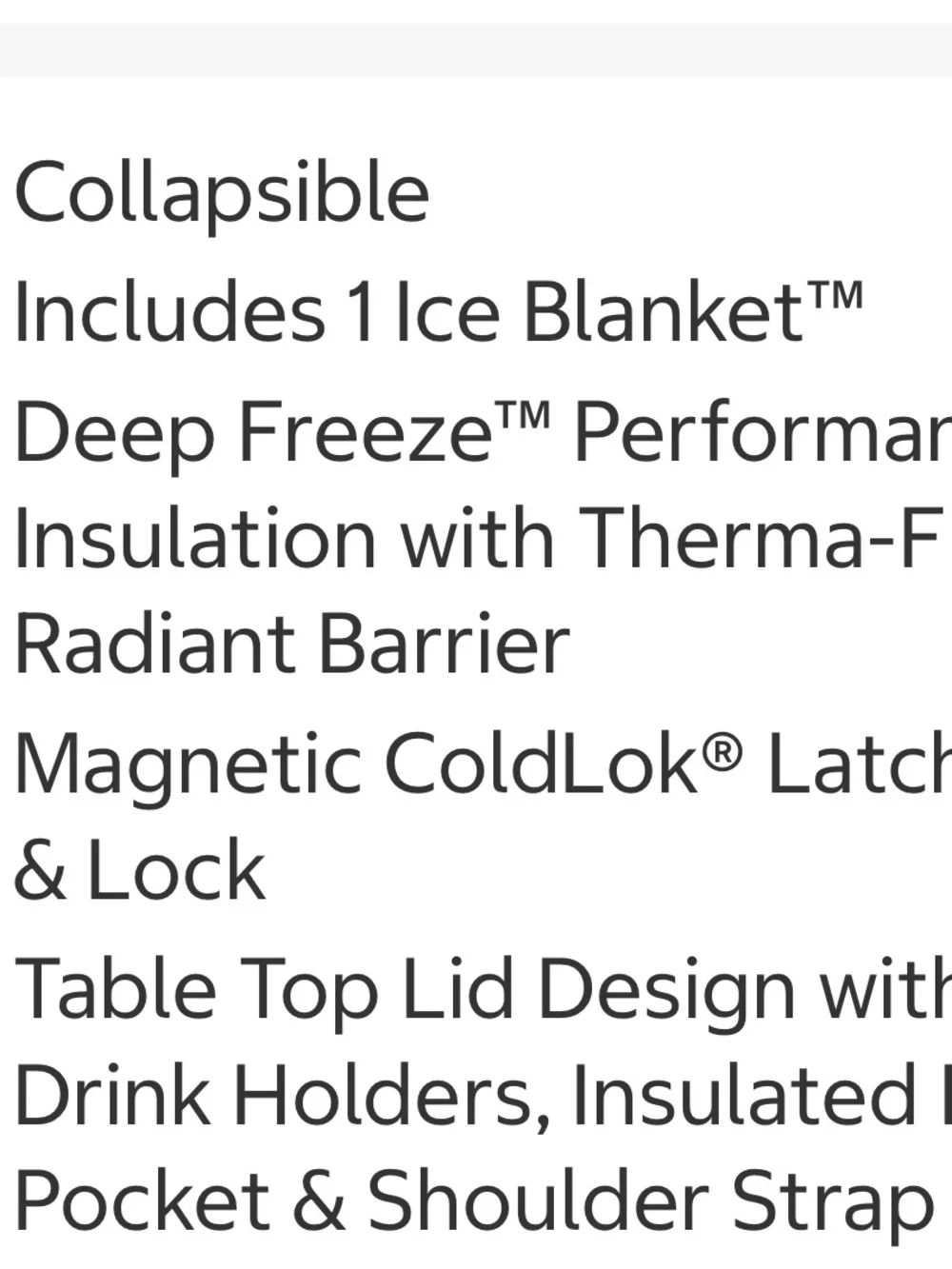 Titan Pro Cooler 40 Can Iceless Zipperless in Taupe Gray and Black